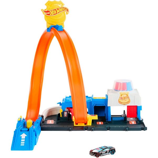 Hot Wheels Spiel-Polizeistation City Super Polizeistation