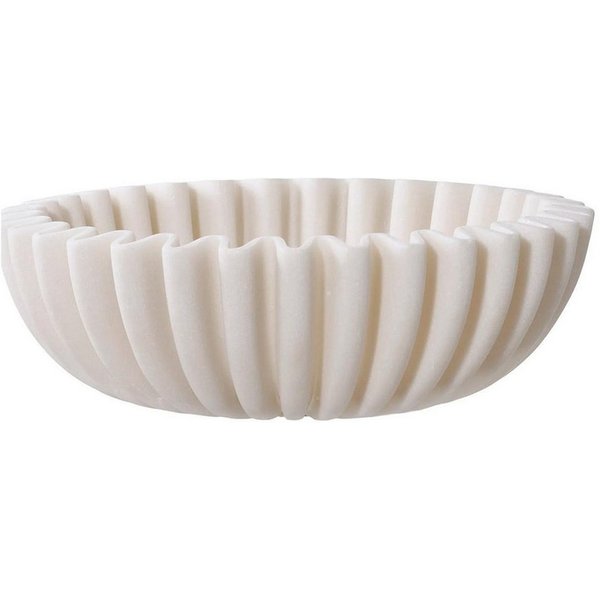 House Nordic Dekoschale BOWLA, Ø 20 x H 6,5 cm, Beige, (1 St)