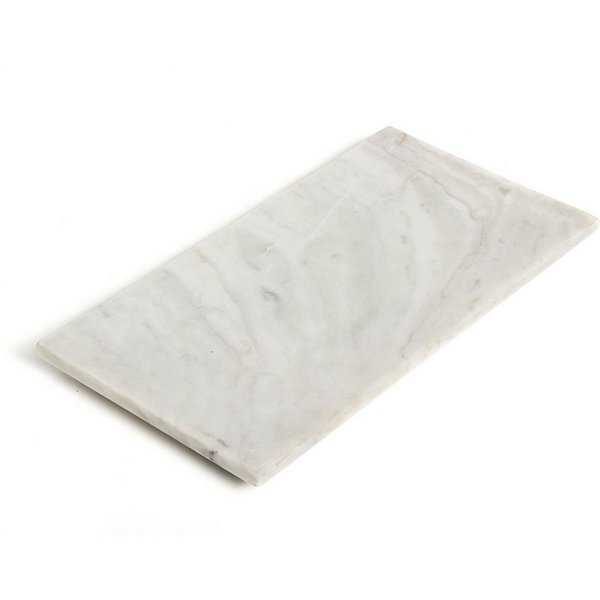 houseproud Dekotablett Arctic Marble Kosmetiktablett, rechteckiger weißer Marmor