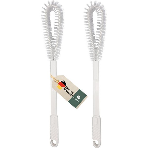 Hovedal WC-Reinigungsbürste 2er Set Urinalbürste, Bürste zur Urinal WC Reinigung, Biegsame Urinal Reinigungsbürste, Schmale Klobürste für Urinale