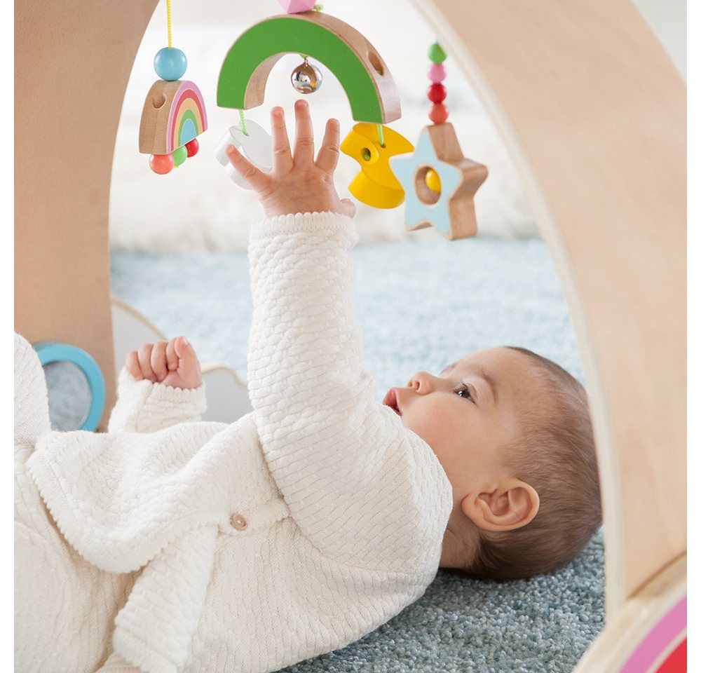 howa Baby Gym my rainbow, Spielbogen Spieltrapez aus Holz – Bild 4 von 4