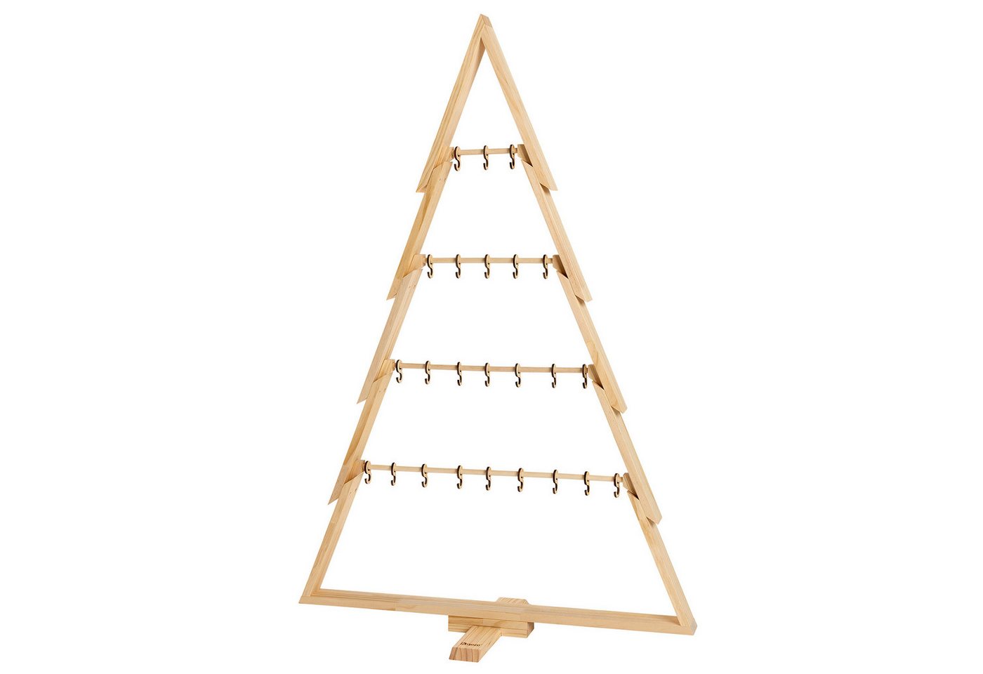 howa befüllbarer Adventskalender, Deko Weihnachtsbaum XXL aus Holz mit Adventskalender zum Befüllen – Bild 3 von 5