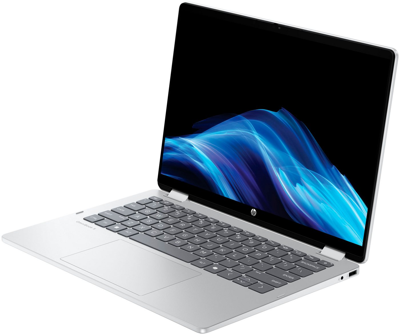 HP 14-fp0231ngx Convertible Notebook (35,56 cm/14 Zoll, Intel Core 3 100U, Intel Graphics, 8 GB, 256 GB SSD) – Bild 4 von 5