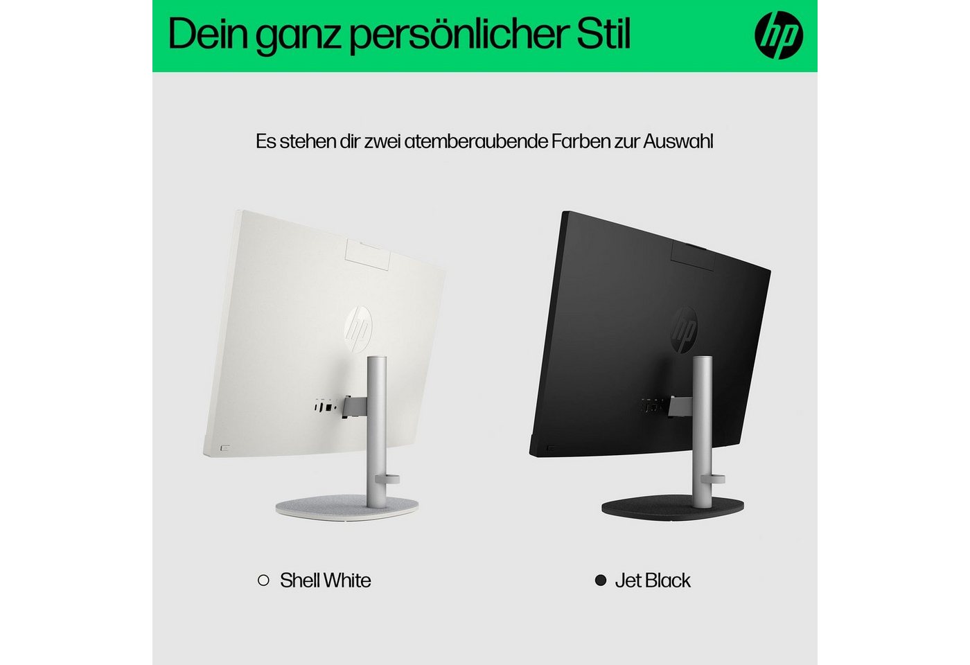 HP 24-cr1201ng All-in-One PC (23,8 Zoll, Intel Core Ultra 5 125U, Intel Internal Graphics, 16 GB RAM, 512 GB SSD) – Bild 4 von 5