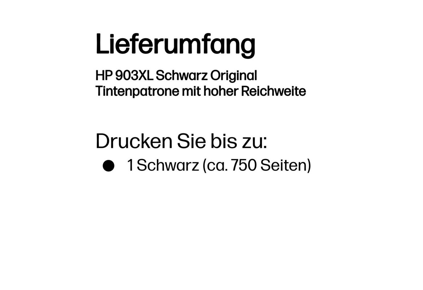 HP 903XL Tintenpatrone – Bild 5 von 5