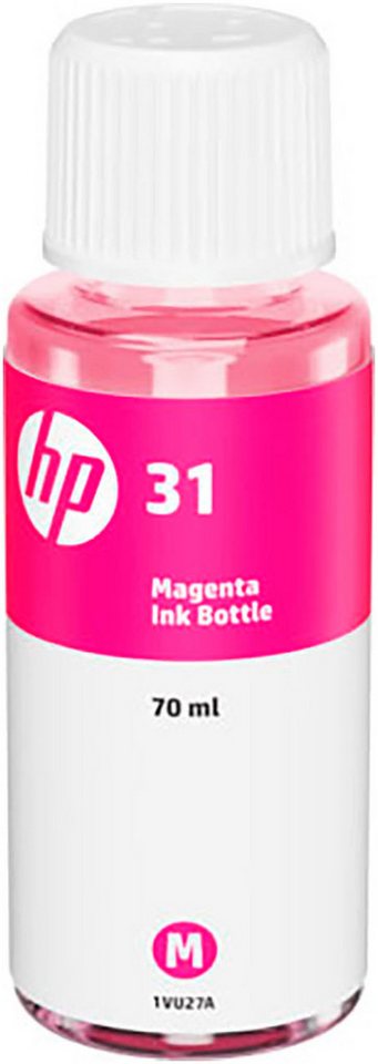 HP original Tintenflasche 31 Magenta, 70 ml Nachfülltinte (für HP, 1x 70 ml) – Bild 2 von 5