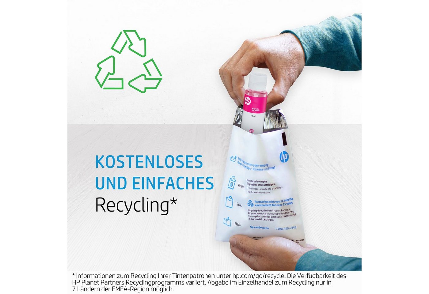 HP HP original Tintenflasche 32XL Schwarz,135 ml Nachfülltinte (für HP, 1x 135 ml) – Bild 3 von 5