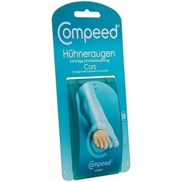 HRA Pharma Deutschland GmbH Hühneraugenpflaster COMPEED Hühneraugen Pflaster, 10 Stück