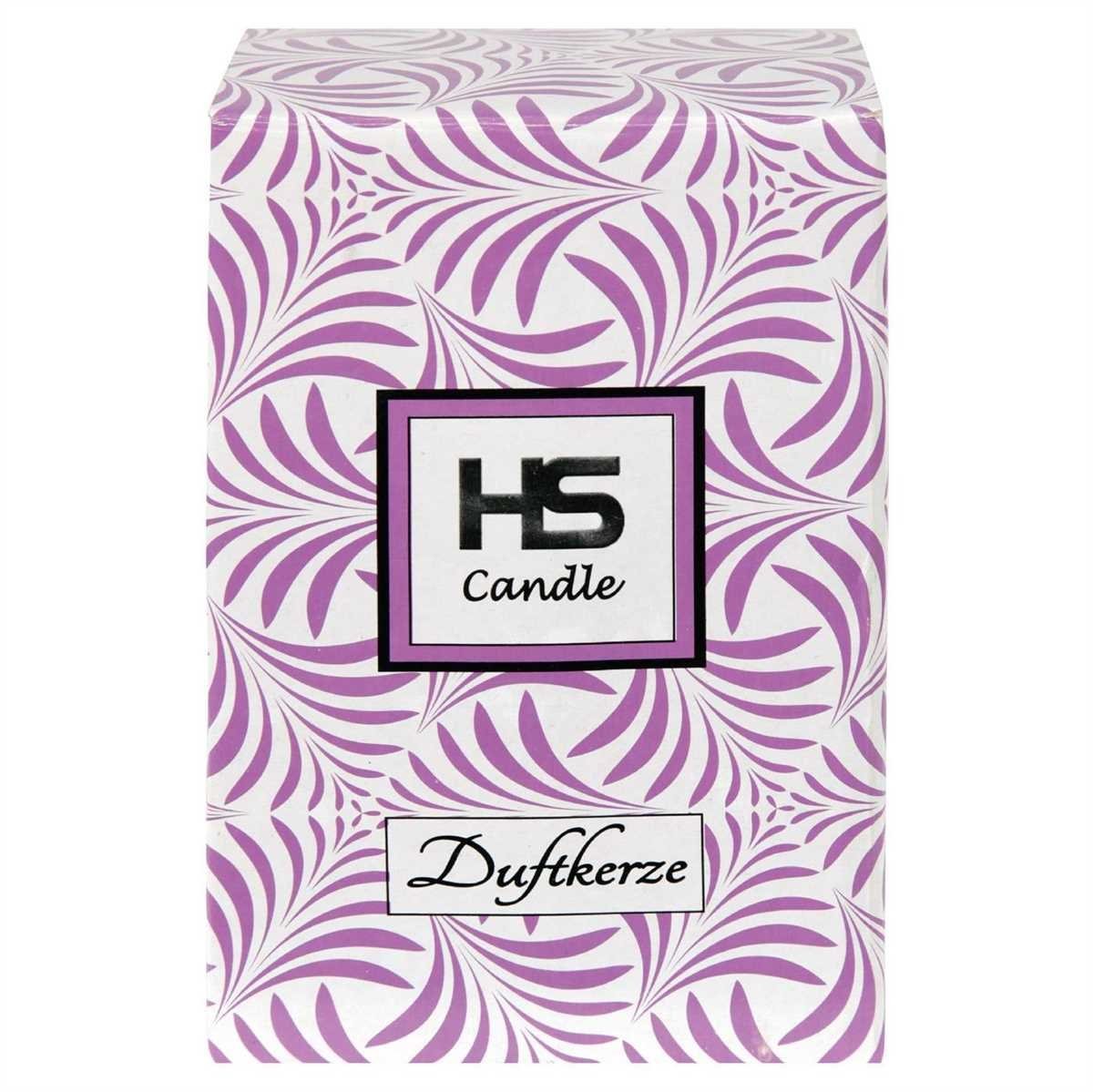 HS Candle Duftkerze (Dekokerze, 1-tlg), Weihnachten - Kerze im Bonbon Glas, Kerze mit Weihnachts - Motiv – Bild 4 von 4