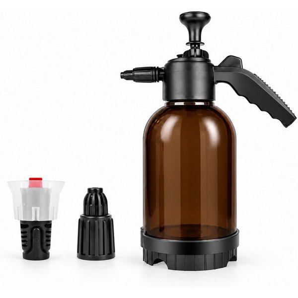 HS.SUPPLY Drucksprühgerät Schaumsprühgerät, Foam Sprayer, Schaumsprüher, Auto Detailing, Mit Überdruckventil, Füllstandsanzeige & verstellbarer Düse, Vorwäsche