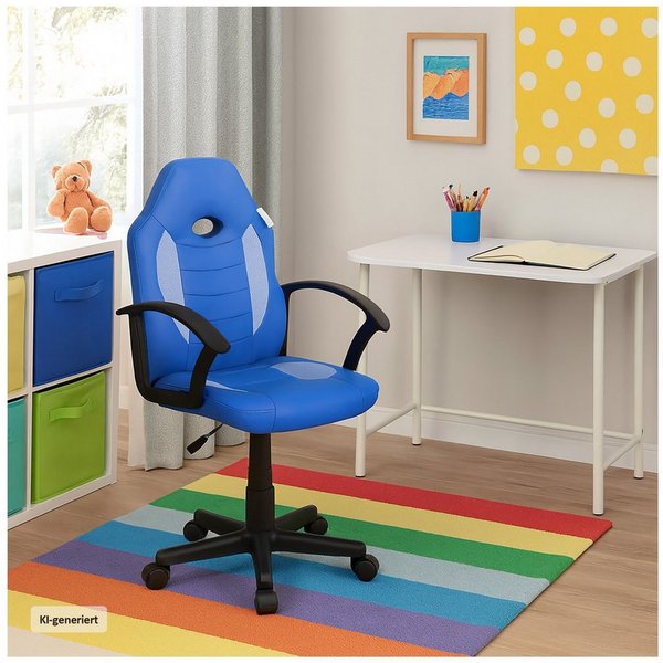 HTI-Line Drehstuhl Drehstuhl Daytona Junior (Stück, 1 St), Schreibtischstuhl für Kinder höhenverstellbar