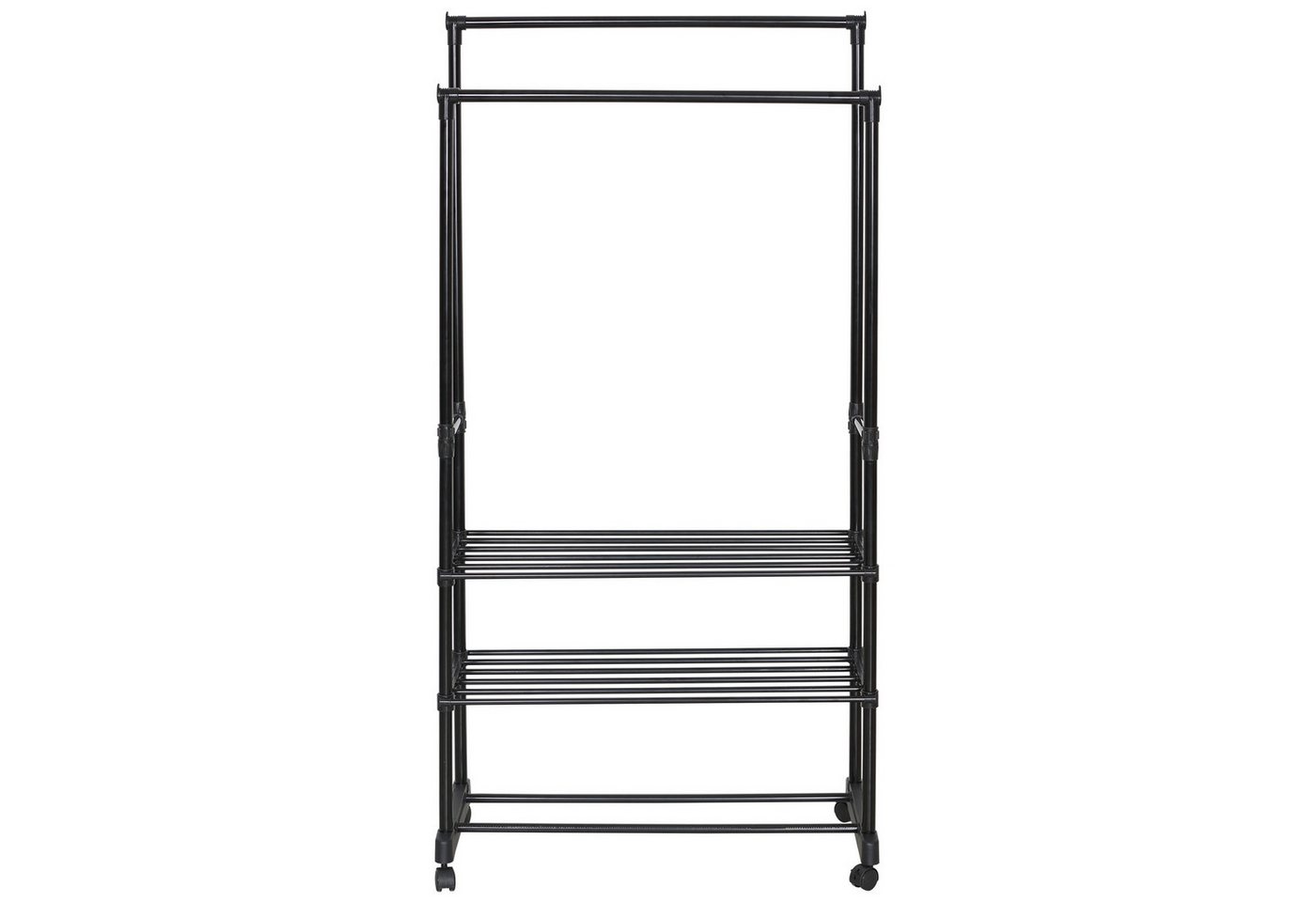 HTI-Line Kleiderständer Kleiderständer Lena 3, (Stück, 1 St., 1 Kleiderständer, ohne Dekoration), Garderobe Schuhablage – Bild 3 von 5
