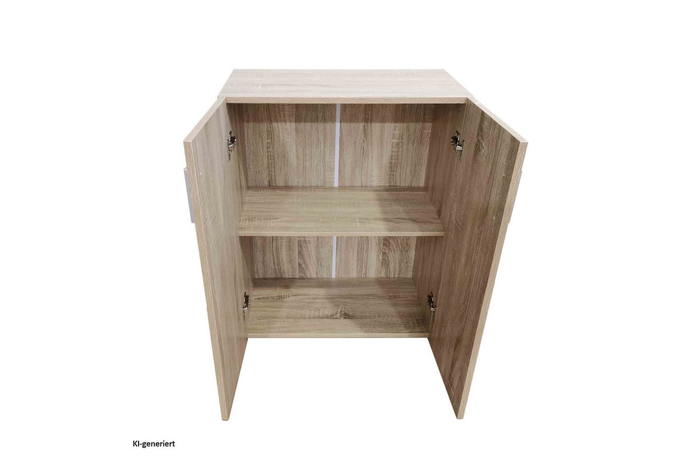 HTI-Line Kommode Kommode Nina mit 2 Regalfächern (Stück, 1 St., 1x Kommode Nina), Anrichte Sideboard Schrank – Bild 5 von 5