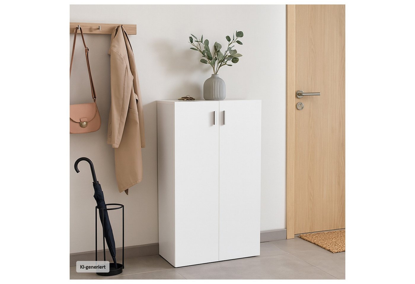 HTI-Line Kommode Kommode Nina mit 3 Regalfächern (Stück, 1 St., 1x Kommode Nina), Anrichte Sideboard Schrank – Bild 4 von 5