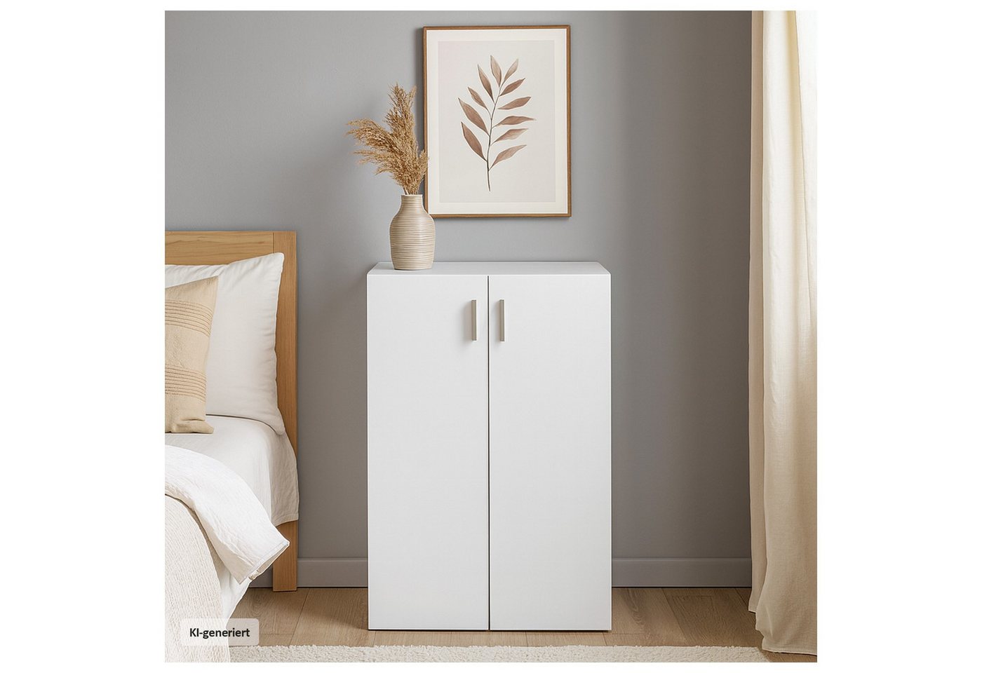 HTI-Line Kommode Kommode Nina mit 3 Regalfächern (Stück, 1 St., 1x Kommode Nina), Anrichte Sideboard Schrank – Bild 5 von 5