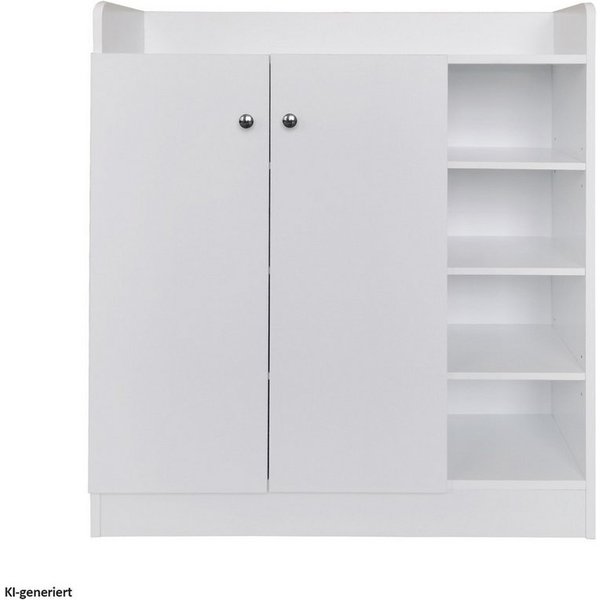 HTI-Line Kommode Kommode Nina mit 8 Regalfächern (Stück, 1 St., 1x Kommode Nina), Anrichte Sideboard Schrank