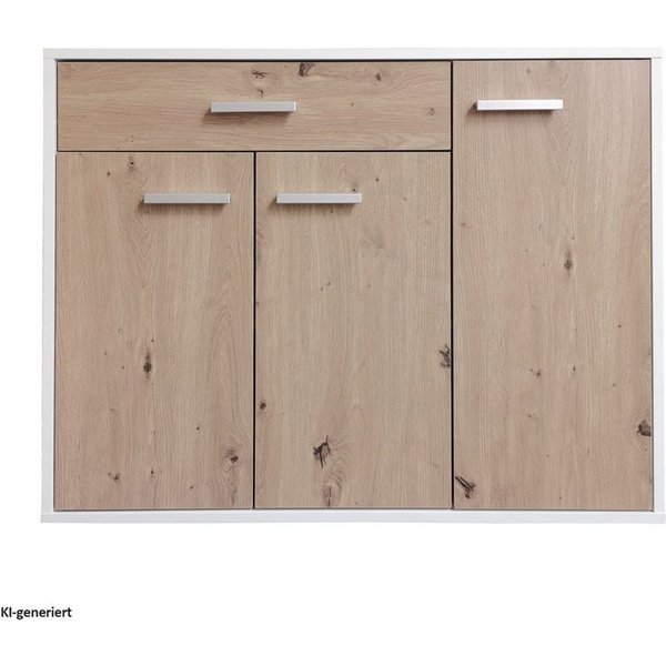 HTI-Line Kommode Nina mit einer Schublade (Stück, 1 Kommode), Anrichte Sideboard Schrank