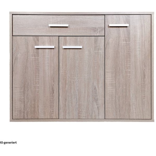 HTI-Line Kommode Nina mit einer Schublade (Stück, 1 St., 1 Kommode), Anrichte Sideboard Schrank