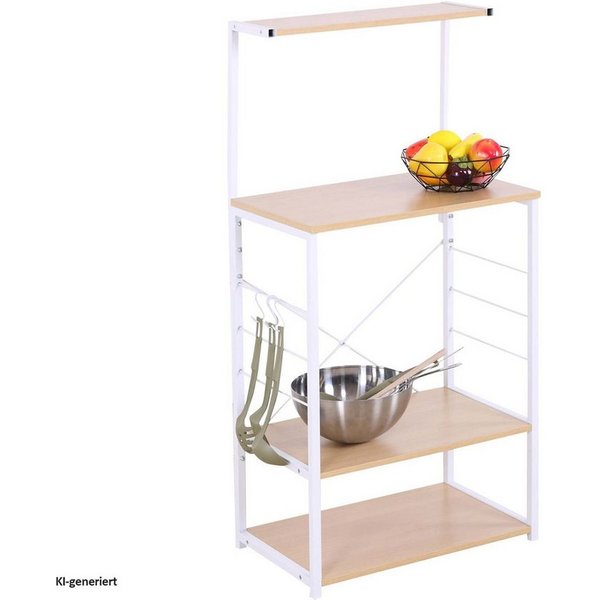 HTI-Line Küchenregal Regal Mona, Stück 1-tlg., Küchenregal Standregal