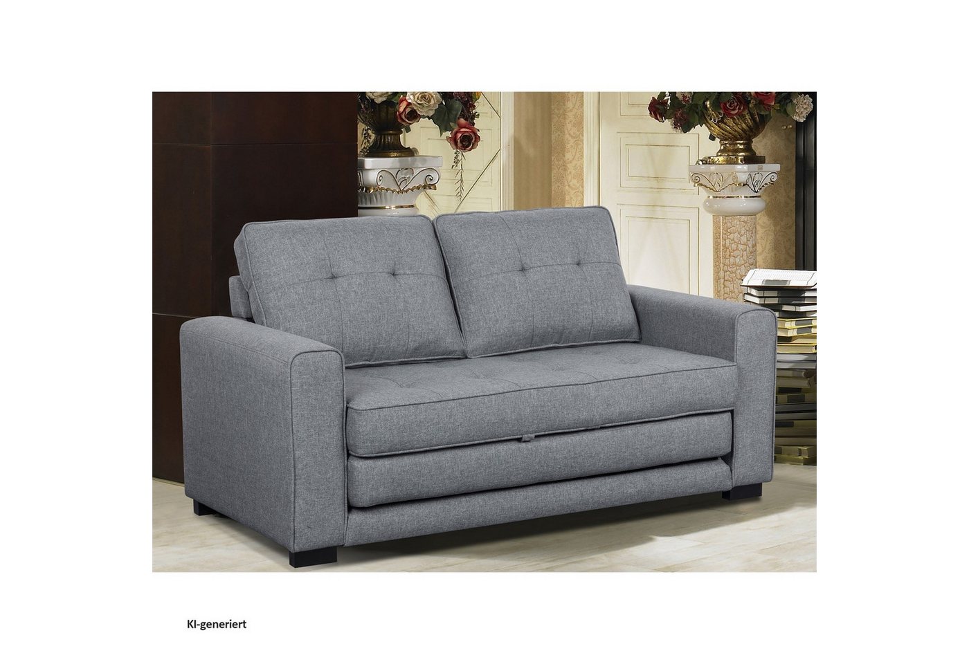 HTI-Line Schlafsofa Schlafsofa Azaria, Stück 1 Teile, Couch Zweisitzer – Bild 2 von 4