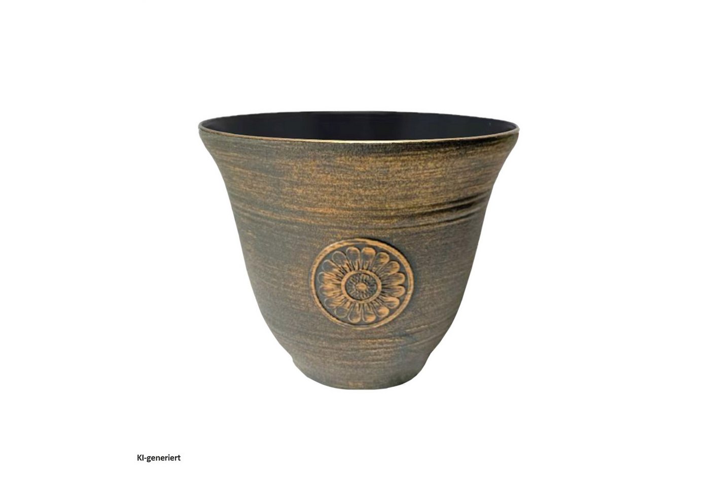 HTI-Living Blumentopf Nessa Sonne 3er-Set (Set, 3 St., 3 Übertöpfe), Übertopf Kunststoff – Bild 4 von 4