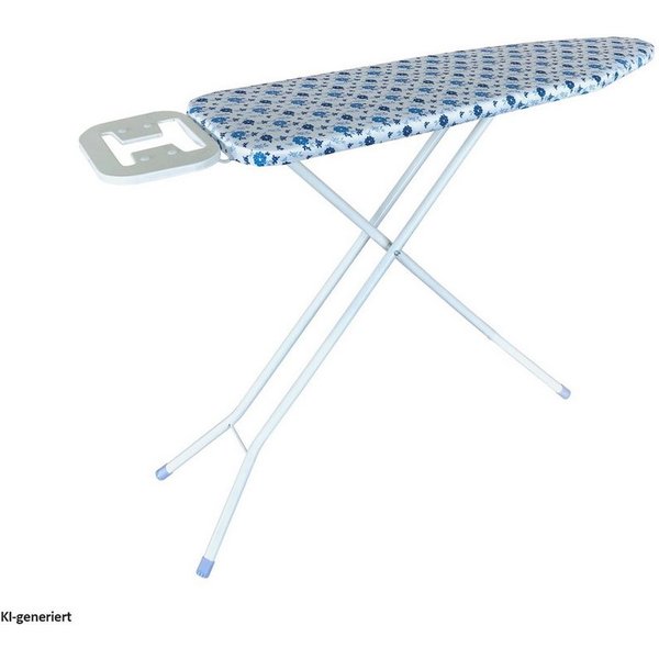 HTI-Living Bügelbrett Bügelbrett Blume, Bügelfläche 110x33 cm, Bügeltisch mit Bügeleisenablage