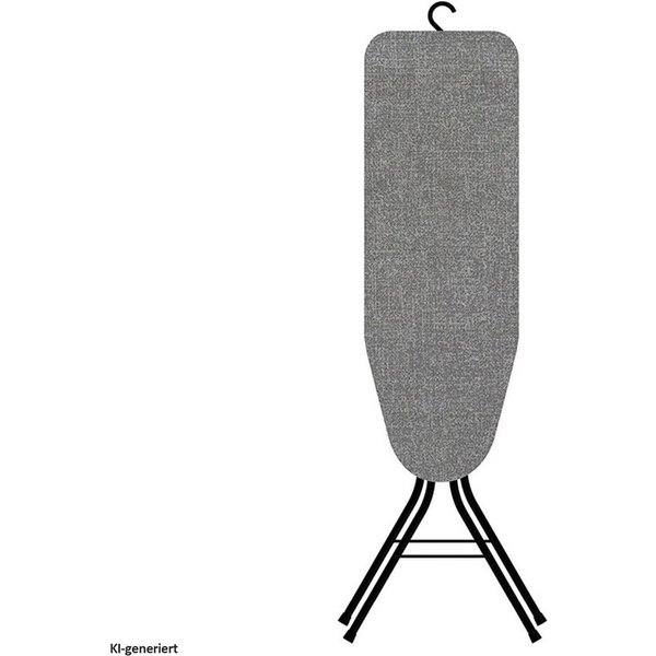 HTI-Living Bügelbrett Bügelbrett Rosalinde Kompakt Grau, Bügelfläche 85x30 cm, Bügelfläche 85 x 30 cm