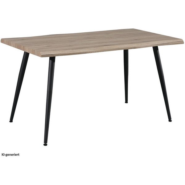 HTI-Living Esstisch Esstisch mit Baumkante Alrik (Stück, 1-St., 1 Esstisch), Küchentisch