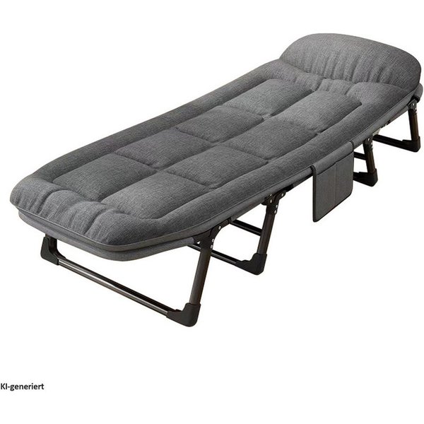 HTI-Living Gästebett Klappbett Irmchen (Stück, 1-St., 1 Klappbett) Gästebett Campingliege verstellbares Kopfteil