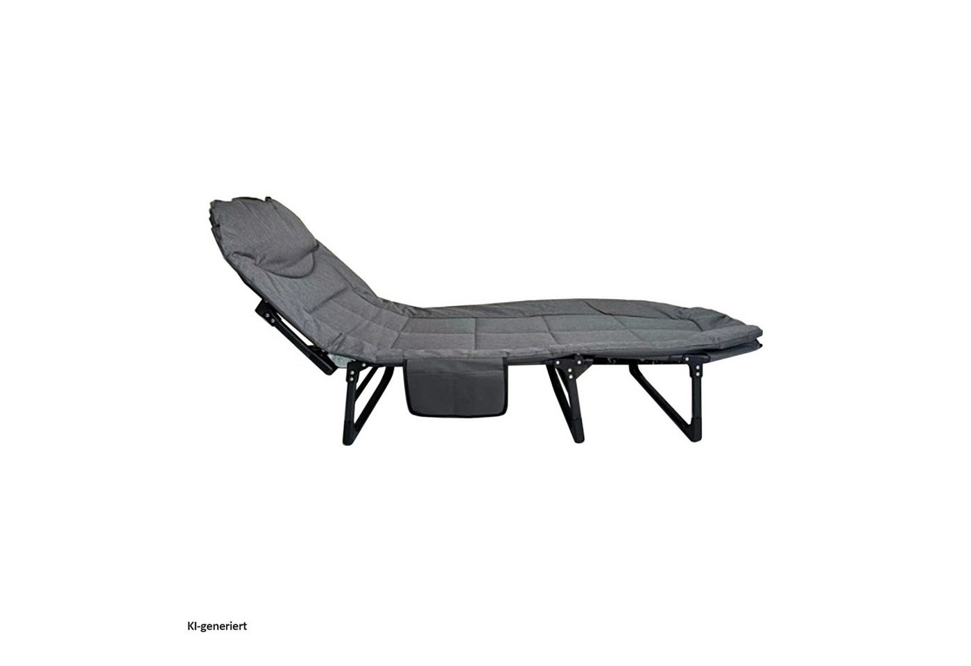 HTI-Living Gästebett Klappbett Irmchen (Stück, 1-St., 1 Klappbett) Gästebett Campingliege verstellbares Kopfteil – Bild 4 von 5