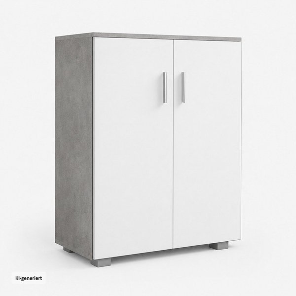 HTI-Living Kommode Kommode Thekla 6077 (Stück, 1 St., 1 Kommode), Mehrzweckschrank 2 Fächer