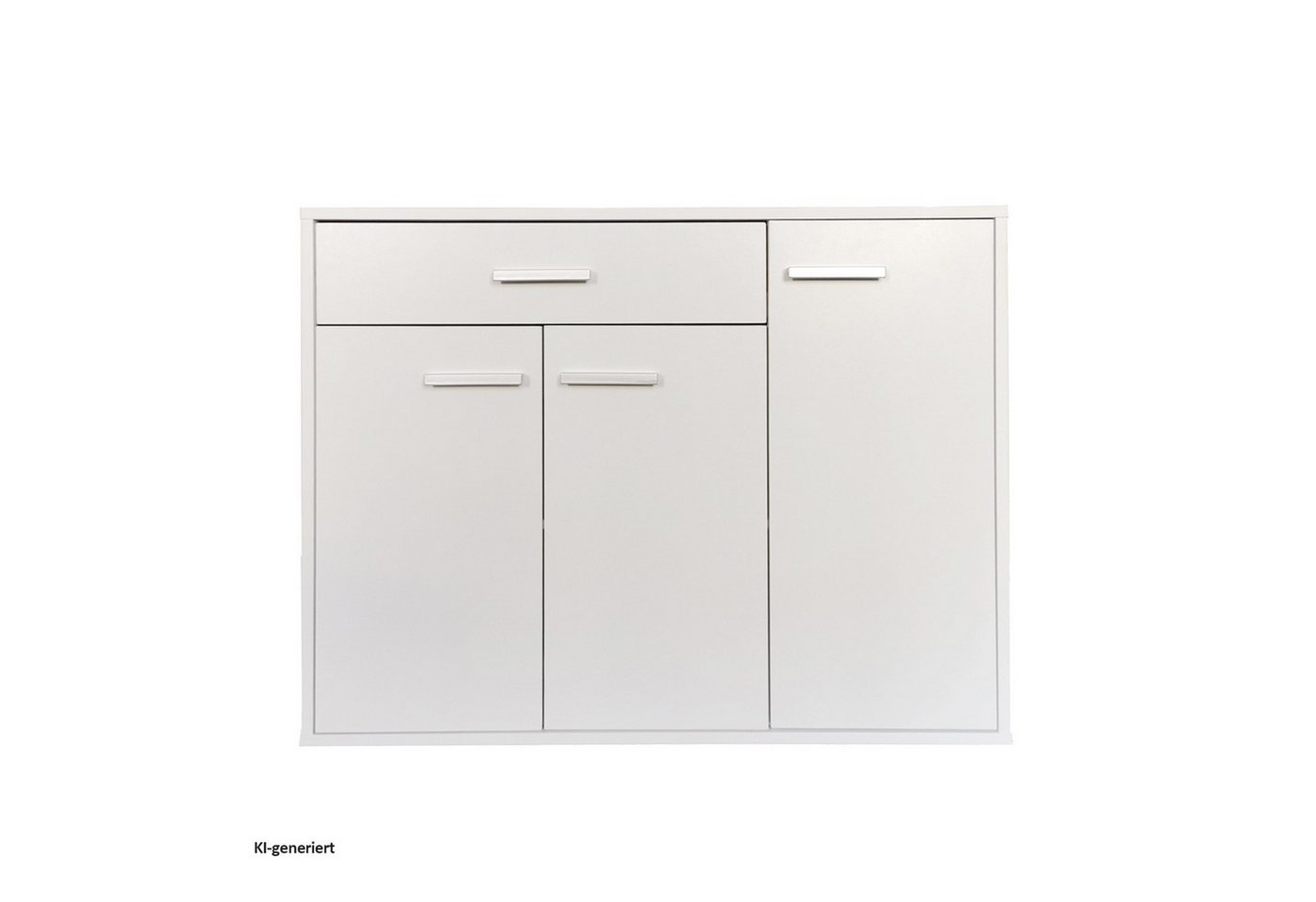 HTI-Living Sideboard Kommode Nina Weiß (Stück, 1 St., 1 Sideboard), Anrichte Kommode Schrank – Bild 2 von 3