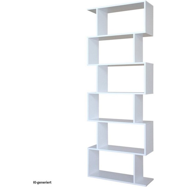 HTI-Living Standregal Regal Thekla 70189, Stück 1-tlg., Bücherregal Standregal 6 Regalfächer
