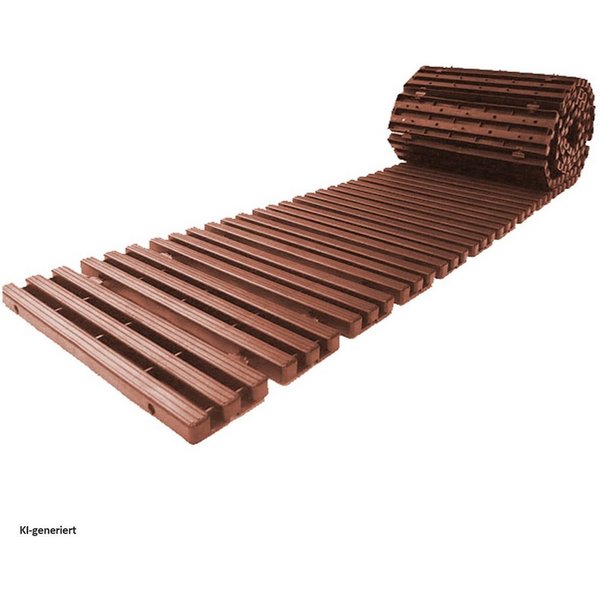 HTI-Living Trittsteine Rollweg Nessa, 30x131 cm, Set, 16-St., 16 Module inkl. Verbindungselementen, Gehweg Gartenweg leicht zu verlegen