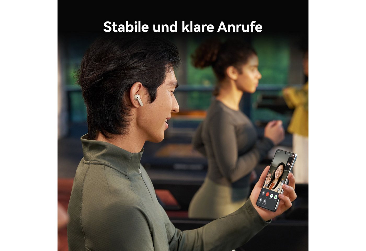 Huawei FreeBuds Pro 5 wireless In-Ear-Kopfhörer (Active Noise Cancelling (ANC), Freisprechfunktion, True Wireless, A2DP Bluetooth, Dual-Engine KI-Geräuschunterd – Bild 4 von 5