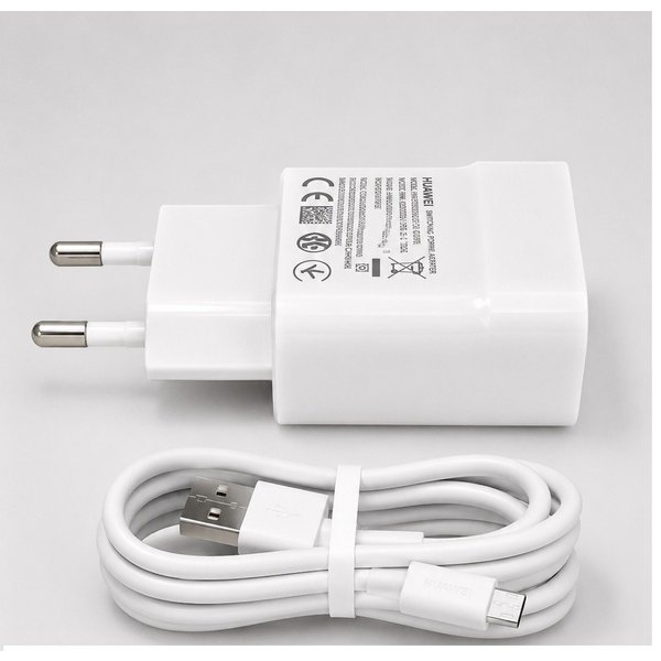 Huawei Huawai HW-050200E02 USB TYP A Smartphone-Ladegerät (P9 Lite, 10 Lite, P8 Lite, Y5, Y6, Y7, Y9, Mate 10 Lite, Hanor 7)