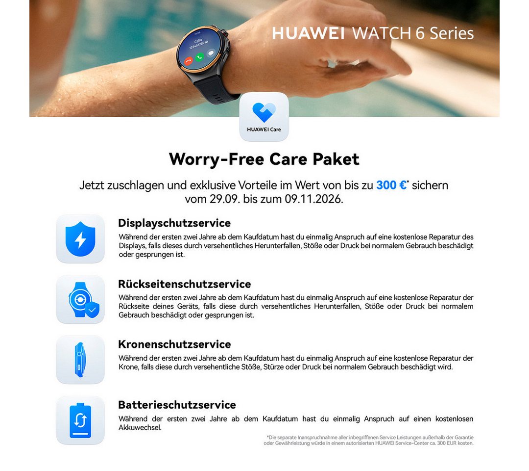 Huawei Watch 6 41mm Smartwatch (3,51 cm/1,38 Zoll, Harmony OS) – Bild 3 von 5