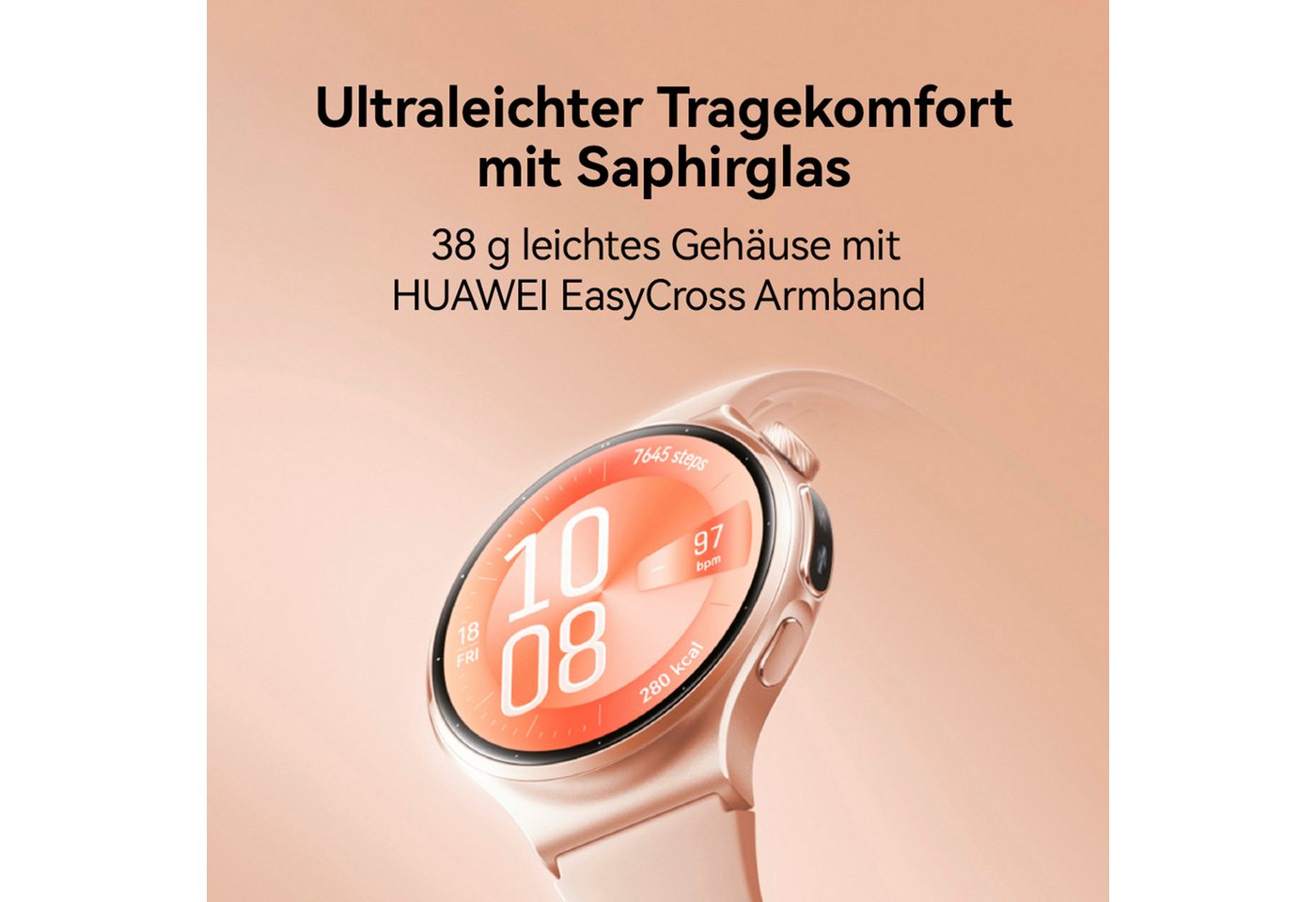 Huawei Watch 6 46mm Smartwatch (3,81 cm/1,5 Zoll, Harmony OS) – Bild 4 von 5