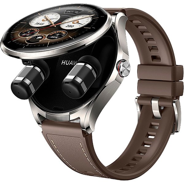 Huawei WATCH Buds 2 Smartwatch (3,8 cm/1,5 Zoll, Harmony OS), Smartwatch mit integrierten kabellosen In‑Ear‑Kopfhörern