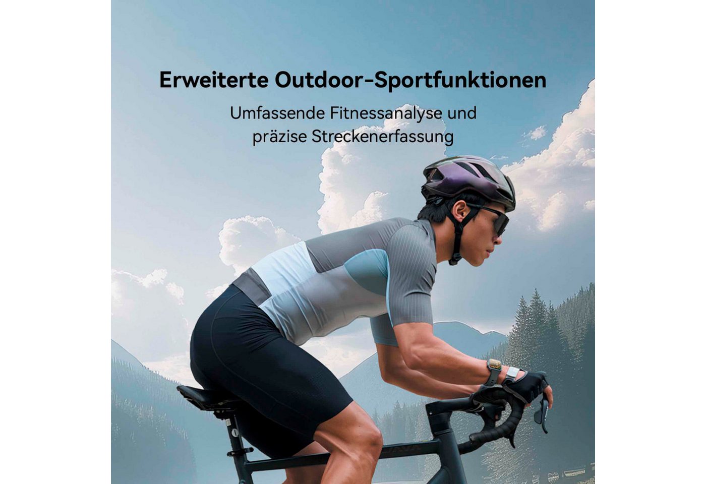 Huawei WATCH FIT 4, Fitness-Tracker Smartwatch (4,6 cm/1,82 Zoll, Harmony OS), Schlankes Design, Erweiterte Sportmodi, bis zu 10 Tage Akkulaufzeit – Bild 3 von 5