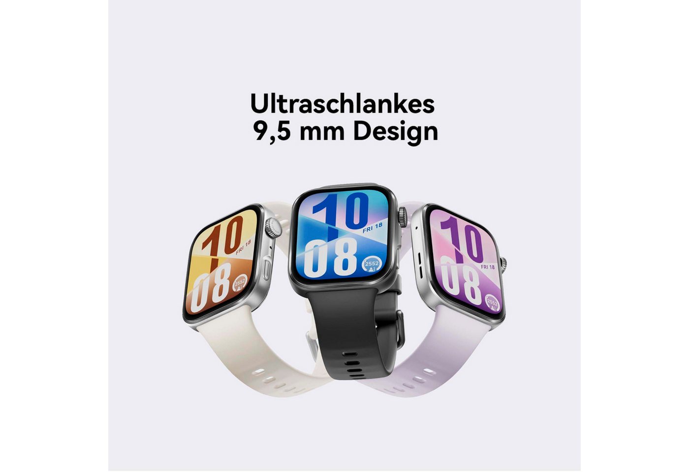Huawei WATCH FIT 4, Fitness-Tracker Smartwatch (4,6 cm/1,82 Zoll, Harmony OS), Schlankes Design, Erweiterte Sportmodi, bis zu 10 Tage Akkulaufzeit – Bild 2 von 5