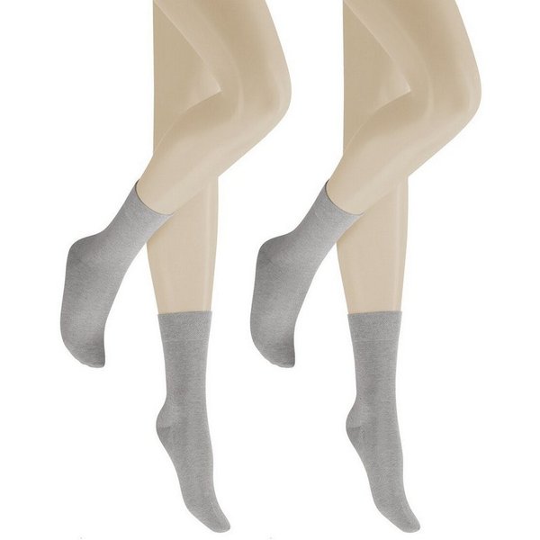 Hudson Socken ONLY 2-PACK (2er Pack) Komfortbund mit weitem Fußausschnitt