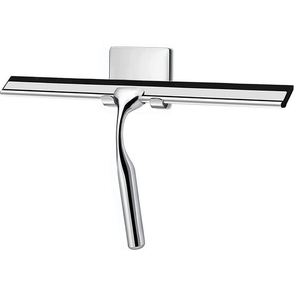 HUGERSTONE Duschabzieher Edelstahl Abzieher Dusche mit Halterung, Fensterabzieher für Dusche, (1-St., 25 cm Fensterwischer Kein Einbau Erforderlich), Für die Re