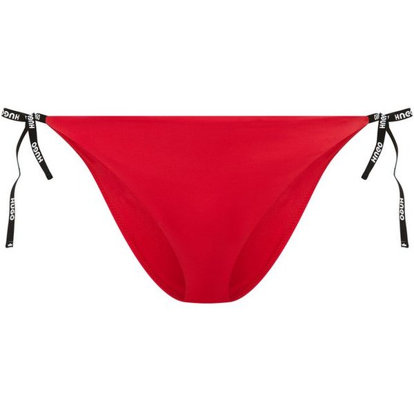 HUGO Bikini-Hose Pure Side mit Logobändern, normale Passform