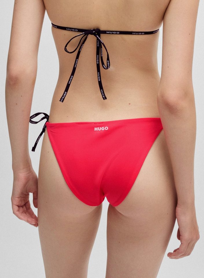 HUGO Bikini-Hose Pure Side mit Logobändern, normale Passform – Bild 4 von 4