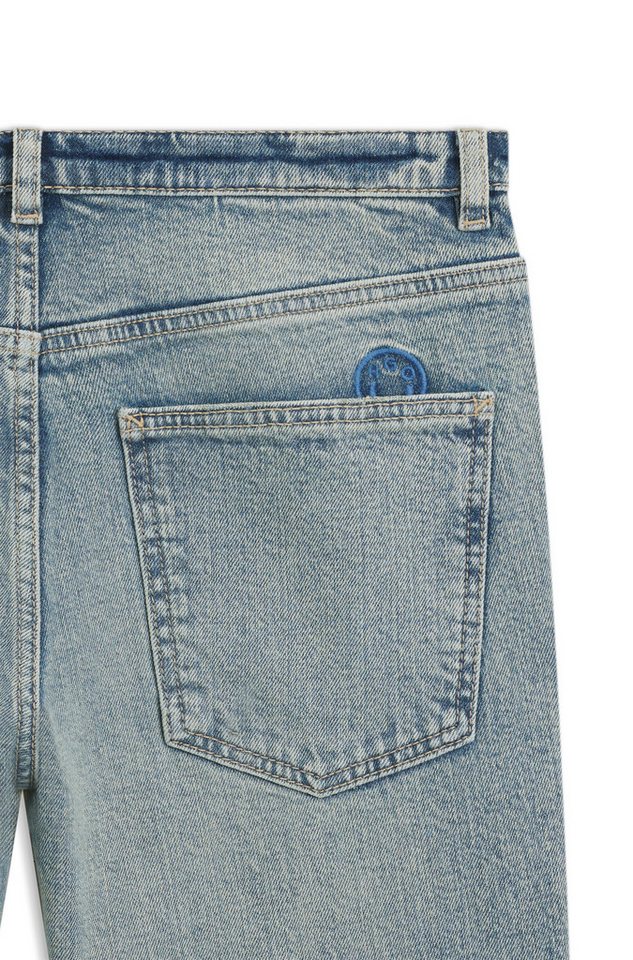 HUGO Bootcut-Jeans Gelissa Mid Rise, weit ausgestellt – Bild 5 von 5