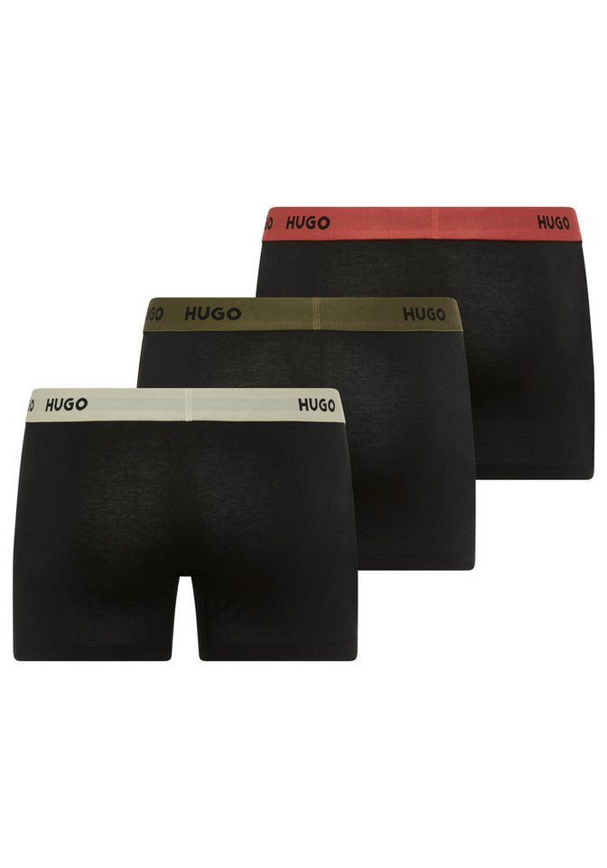HUGO Boxer BOXERBR TRIPLE (Packung, 3-St., 3er) mit elastischem Bund – Bild 2 von 2