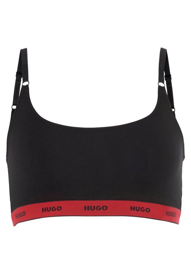 HUGO Bralette-BH TWIN BRALETTE STRIPE (Packung, 2-tlg., 2er-Pack) mit elastischem Bund – Bild 5 von 5