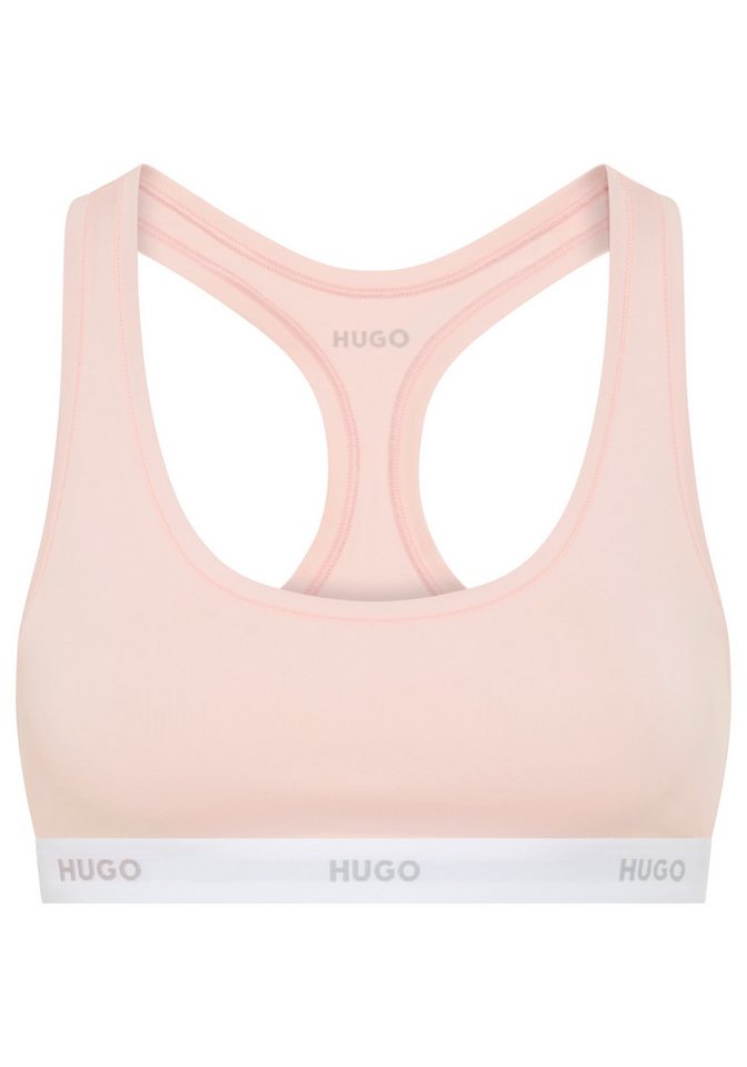 HUGO Bralette Ringerrücken, Unterbrustband mit Logoschriftzug – Bild 5 von 5