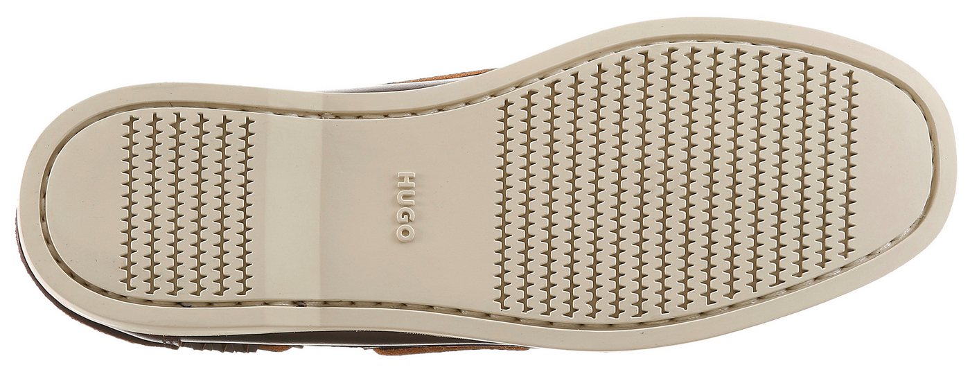 HUGO Darcy_boat Slipper Mokassin, Loafer, Schlupfschuh mit leichter Laufsohle – Bild 3 von 5